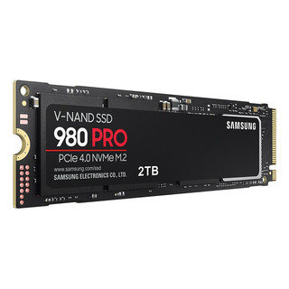 SAMSUNG 三星 980 PRO NVMe M.2 固态硬盘 2TB（PCI-E4.0）