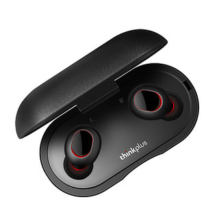 ThinkPad 思考本 thinkplus TrackPods 入耳式真无线蓝牙耳机 黑色