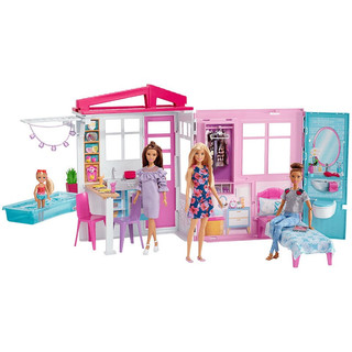 Barbie 芭比 FXG55 芭比之闪亮度假屋
