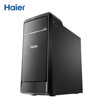 海尔(Haier)天越D51 商用办公台式电脑主机(i3-9100F 8G GT720 2G独显 512G SSD WiFi 三年上门 Win10)