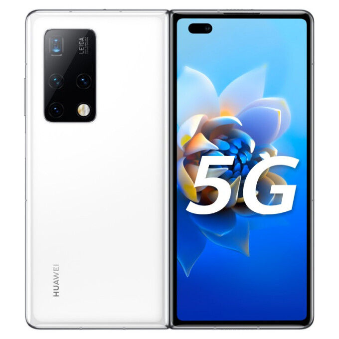 huawei 华为 mate x2 5g折叠屏手机 8gb 512gb 釉白色