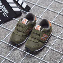 New Balance童鞋秋冬舒适魔术贴运动鞋学步鞋防滑休闲鞋KV373Z2I