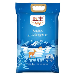 五丰 寒地东北大米  5kg