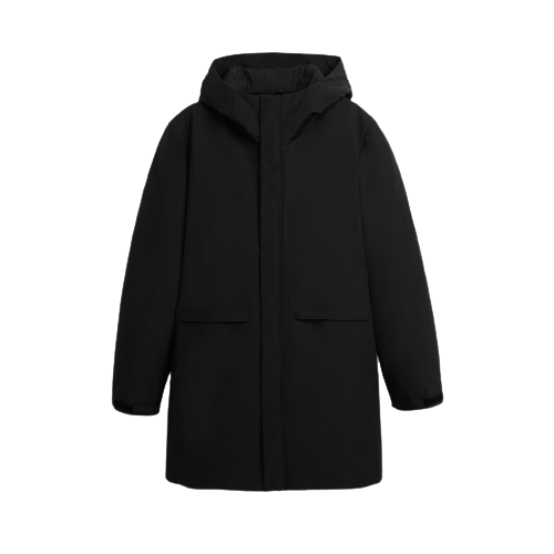 ZARA 男士中长款羽绒服 00706404800