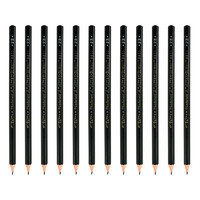 uni 三菱铅笔 9800 六角杆铅笔 2B 12支装
