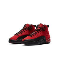 AIR JORDAN 正代系列 Air Jordan 12 Retro Gs 大童休闲运动鞋 153265-602 校园红/黑 39