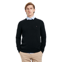 TOMMY HILFIGER 汤米·希尔费格 男士圆领羊绒衫 MW0MW15548