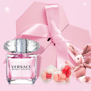 VERSACE 范思哲 晶钻系列 女士香水礼盒装 (晶钻香水EDT30ml+许愿兔+糖果*2+专属贺卡)