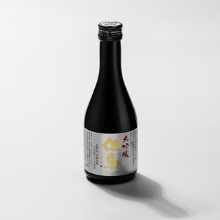 米嗅但马银特选日本大吟酿清酒原装进口米酒日式发酵酒小瓶300ml