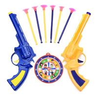 吸盘枪玩具软弹枪手动枪弓箭塑料标靶