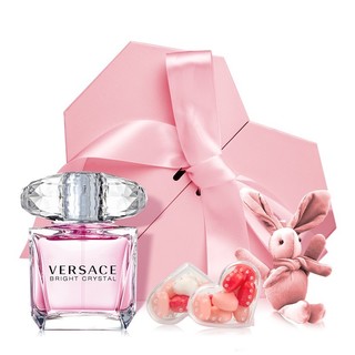 VERSACE 范思哲 晶钻系列 女士香水礼盒装 (晶钻香水EDT30ml+许愿兔+糖果*2+专属贺卡)