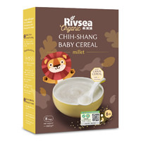 禾泱泱（Rivsea）婴幼儿有机高铁米粉 原装进口小米粉（6个月以上）