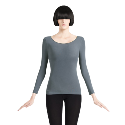 DAPU 大朴 女士保暖内衣套装 AE6N08202 深灰 M