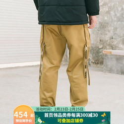 DickiesLogo印花橡筋慢跑裤 男式冬季新品休闲长裤子DK008072 古铜色 032 *2件