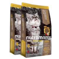 nutram 纽顿 无谷低升糖系列 T22鸡肉火鸡肉全阶段猫粮 5.45kg*2袋