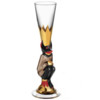 Orrefors 欧瑞诗 NOBEL系列 酒杯（40ml、金属棕色)  