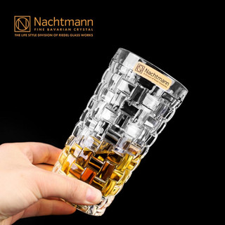 德国奈赫曼Nachtmann威士忌酒杯进口水杯无铅水晶玻璃杯果汁杯洋酒杯啤酒杯鸡尾酒杯 波萨诺瓦高杯395ml 单支