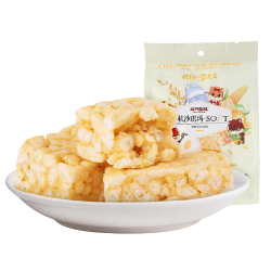 三只松鼠酥软沙琪玛鸡蛋味 休闲零食下午茶点心特产传统小吃饼干蛋糕早餐食品170g/袋 *12件