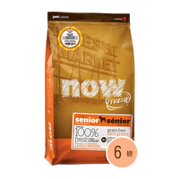 NOW 鲜肉无谷全犬老年犬狗粮 2.72kg