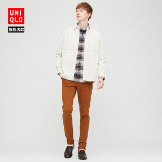 优衣库 男装 弹力紧身无褶长裤 428908 UNIQLO