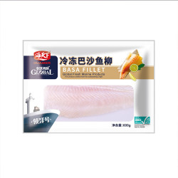 海天下 冷冻巴沙鱼柳 600g *10件