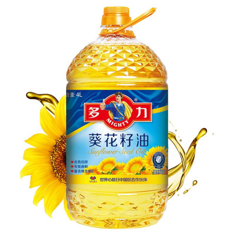 省元 食用油葵花籽油 Mighty 多力葵花籽油4l 什么值得买