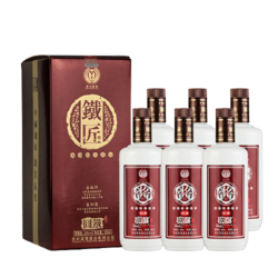 湄窖 铁匠 圆铁 53%vol 酱香型白酒 500ml*6瓶 整箱装