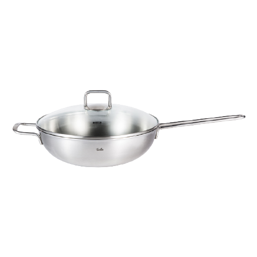 Fissler 菲仕乐 露希普乐系列 炒锅(32cm、无涂层、钢)