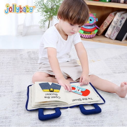 Jollybaby 祖利宝宝 蒙特梭利 早教宝宝布书