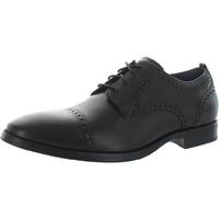 Cole Haan Mens Jefferson Grand 2.0 Leather Lace Up Oxfords