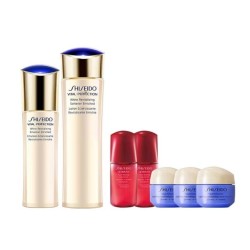 SHISEIDO 资生堂 悦薇 滋润型水乳套装(水150ml+乳液100ml)赠 智感紧塑焕白霜15ml*3+红腰子10ml*2