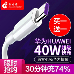 驯龙师 闪充快充Type-c华为Mate20/P20/P30Pro荣耀10/V20手机5A手机数据线 超级快充Type-c(买一送一 1.5米)实发2条
