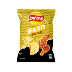 乐事(Lay's)台湾波乐香酥鸡腿口味薯片 休闲零食 膨化食品 97g *7件