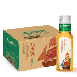农夫山泉 东方树叶乌龙茶500ml*15瓶 茶饮料 整箱装(新老保质期随机发货) *2件