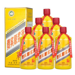 贵州茅台镇 牛年生肖酒53度酱香型白酒 粮食酒 500ml*6瓶 羊年生肖酒