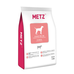 METZ/玫斯营养鲜食全价成年期金毛比熊泰迪通用型狗狗主粮1.5kg