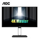 AOC U27U2D 27英寸AH-IPS显示器（4K、109%sRGB、HDR400）