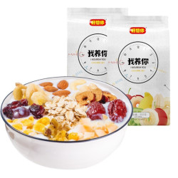 好想你 混合水果果仁燕麦片500g*2袋