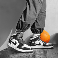 Nike Air Jordan aj1 mid耐克板鞋男女春季情侣款中高帮休闲运动轻便篮球鞋 DD2192/DD1649-001（黑白熊猫） 40.5