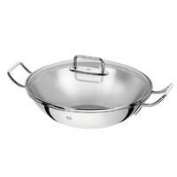 ZWILLING 双立人 烹饪锅 含玻璃盖、简易锅挂 适用于电磁炉，直径32cm，不锈钢，Plus版