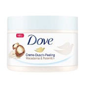 Dove 多芬 Dusch-Peeling 奶油淋浴磨砂膏，含有米浆夏威夷果，4件装(4 x 225ml)