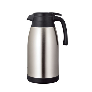 象印保温壶304不锈钢真空保温保冷咖啡壶暖瓶1.5/1.9L大容量咖啡壶SH-RA15/19C 不锈钢色 1.5L