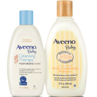 Aveeno 艾维诺 儿童洗护套装 燕麦多效修护系列 沐浴露 236ml+温和修护系列 洗发露 354ml