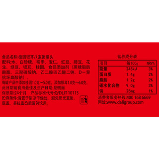 达利园 桂圆银耳八宝粥 360g*12罐