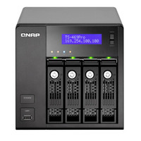 QNAP 威联通 TS-469 Pro 4盘位NAS（D2700、1GB）