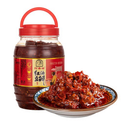 太阳阿香婆红油豆瓣1000g豆瓣酱炒菜用辣椒酱川菜调料调味品1000g1瓶