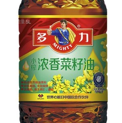 MIGHTY 多力 小榨浓香菜籽油 5L