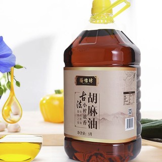 SHANYIFANG 膳怡坊 古法小榨浓香 胡麻油 5L