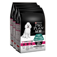 PRO PLAN 冠能 优护营养系列 优护美毛小型犬成犬狗粮 2.5kg*3袋