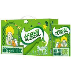 yili 伊利 优酸乳原味乳饮料250ml*24盒/箱（礼盒装）